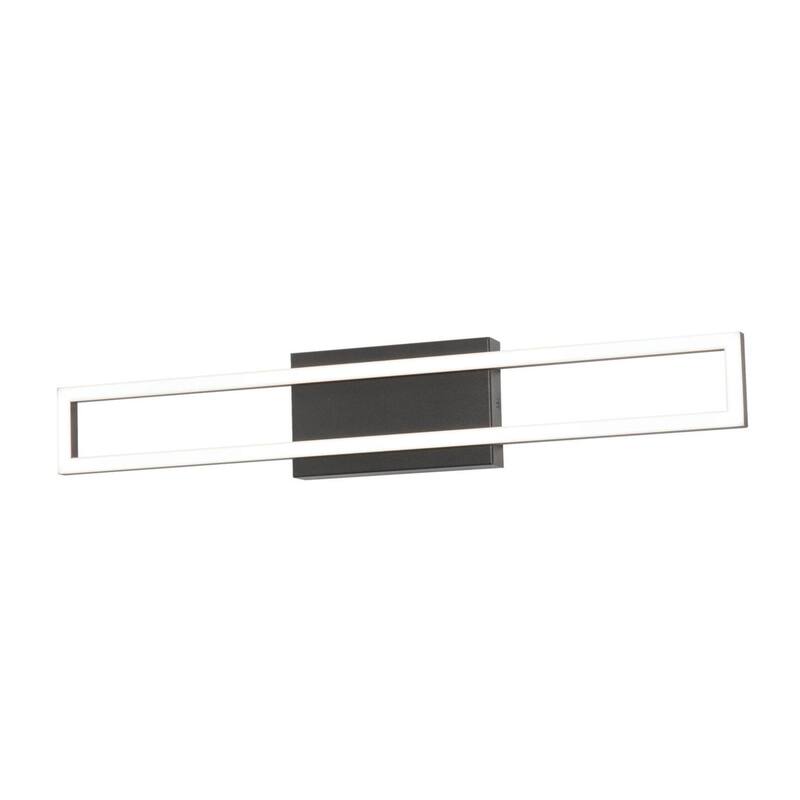 AFX ZLAV2405L30D1 Zola 24'' LED Vanity Bath Bar - Black