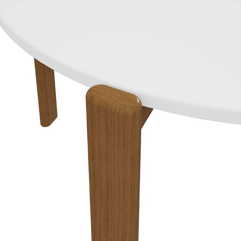 Manhattan Comfort Mid-Century Gales Round Dining Table Set
