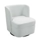 preview thumbnail 15 of 42, Upholstered Swivel Barrel Accent Chair