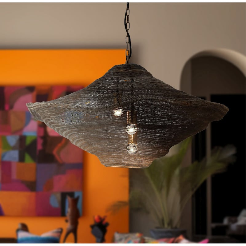 Metropolitan N1764 Marseille 3 Light 35" Wide Pendant