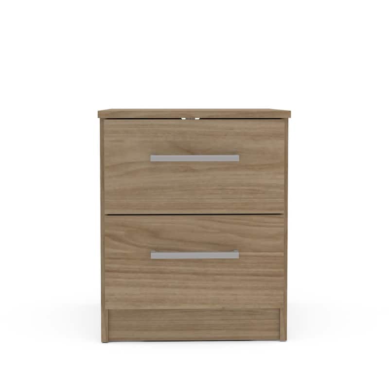 Polifurniture Juliette Modern 2 Drawer Nightstand