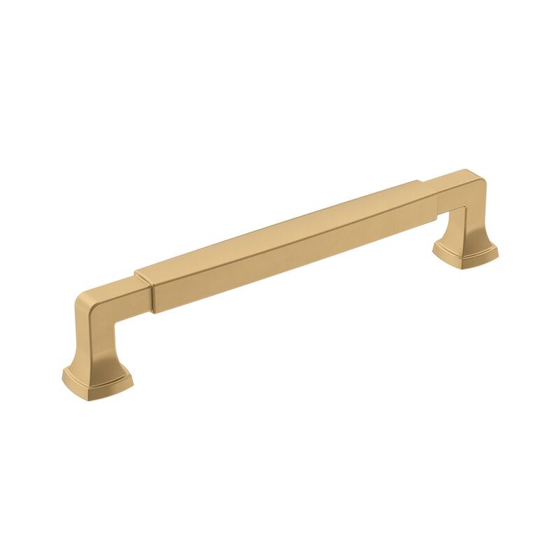 Amerock Stature Cabinet and Furniture Pull - 6-5/16 in (160 mm) Center-to-Center - Champagne Bronze