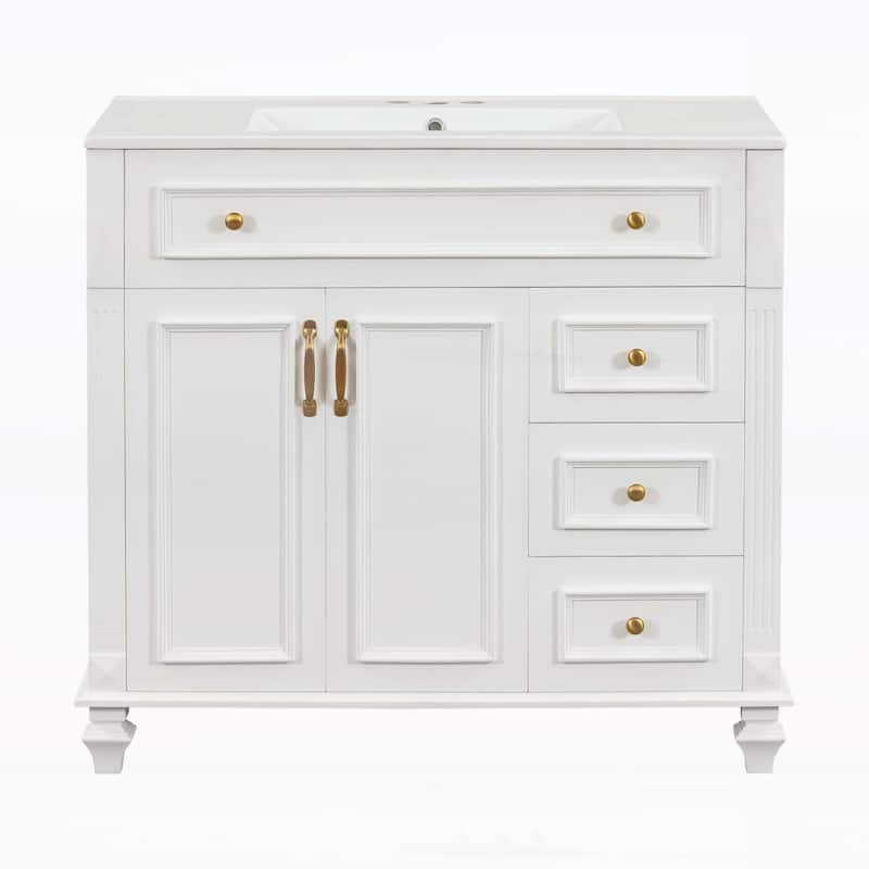 36" Bathroom Vanity with Sink