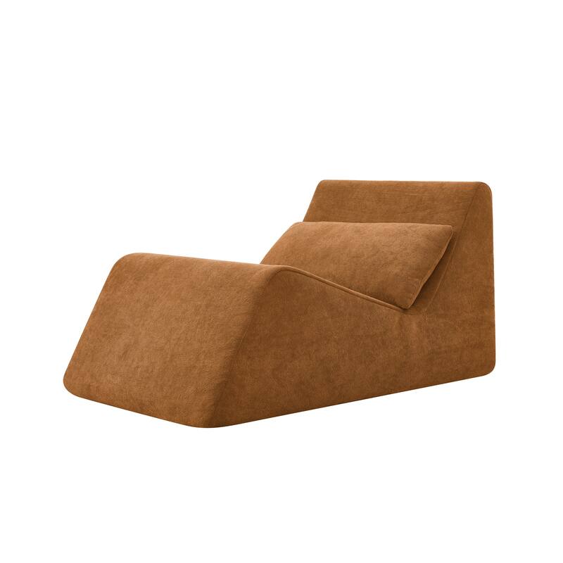 Chenille Memory Foam Floor Chair