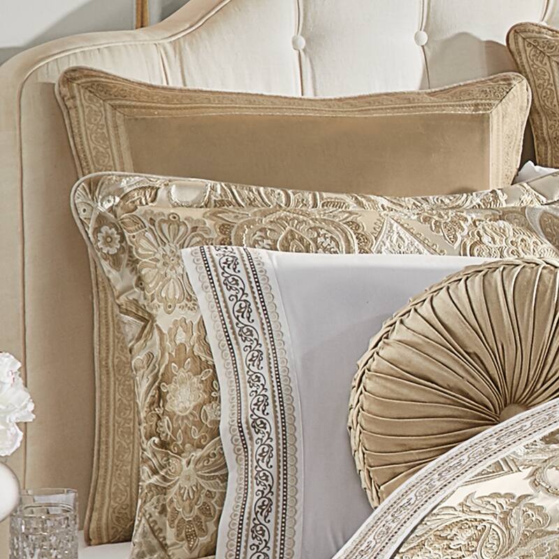 J. Queen New York Sandstone Euro Sham - Beige - Euro Square