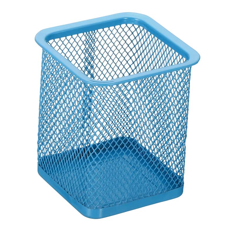 Mesh Pen Holder Pencil Holder Pencil Basket Pen Cup Organizer Square - 80 x 95mm