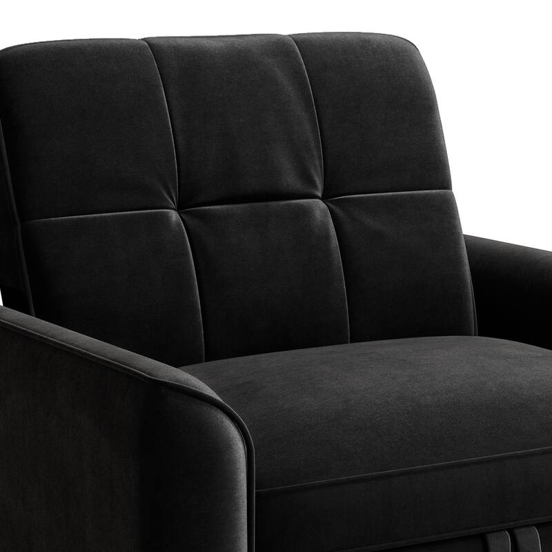 Moasis 3-in-1 Adjustable Sleeper Sofa Bed, Pull Out Chair Sofa for Living Room