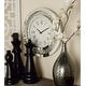preview thumbnail 1 of 31, White MDF Glam Wall Clock No Theme 20 x 20 x 2 20 D" - Silver - Round