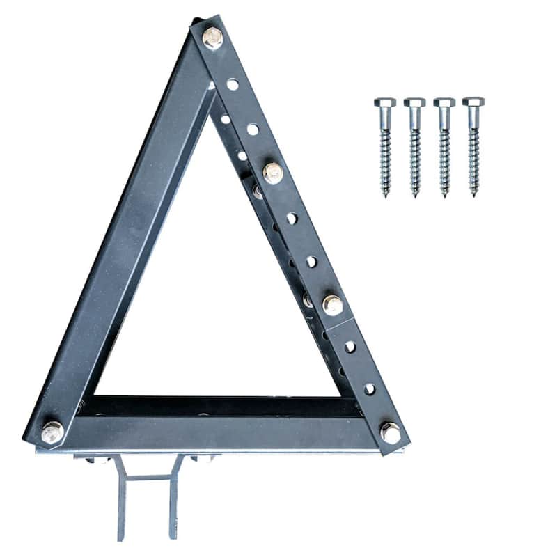 ALEKO Roof Bracket for Half Cassette Awnings Dark Gray