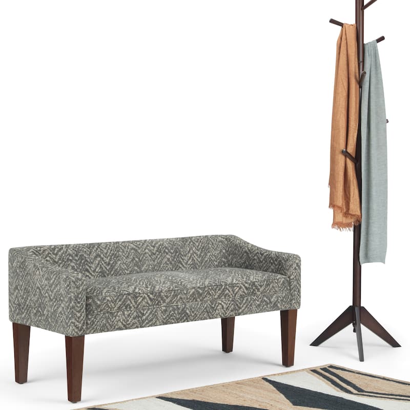 WYNDENHALL Layla 50 inch Wide Contemporary Upholstered Bench - 50"x 22"x 23.8"