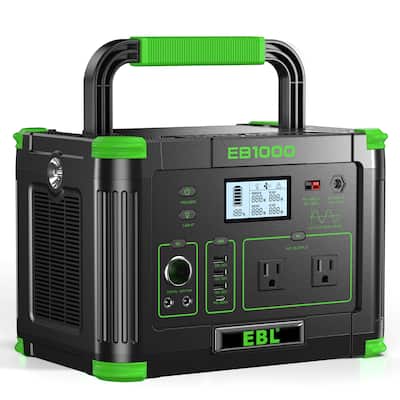 EBL Portable Power Station Voyager 1000W