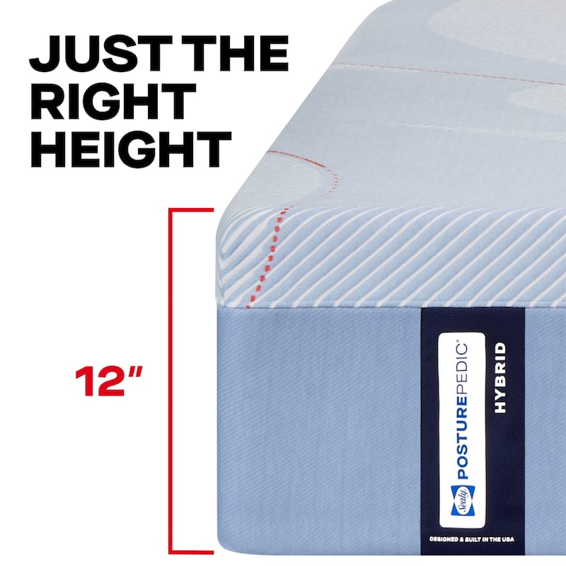 Sealy Posturepedic® Fayette 12" Medium Tight Top Hybrid Mattress