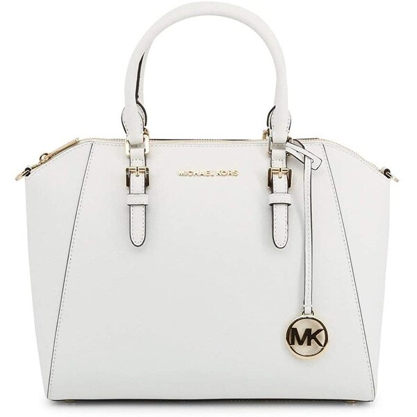 michael kors white satchel