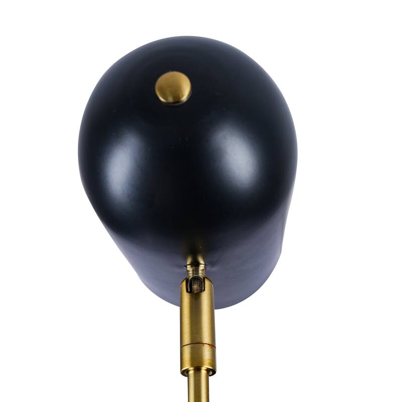 High Quality Modern Bed Side nightstand Decorative Led Table/desk Lamp- Black Outer - White Inner 110~120V