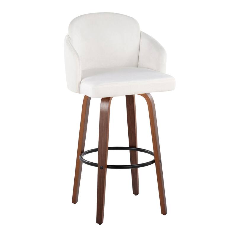 Dahlia 30" Fixed-Height Barstool - Set of 2