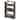 4-Tier Side Out Shelving Unit Slim Storage Rolling Cart w/ Handle