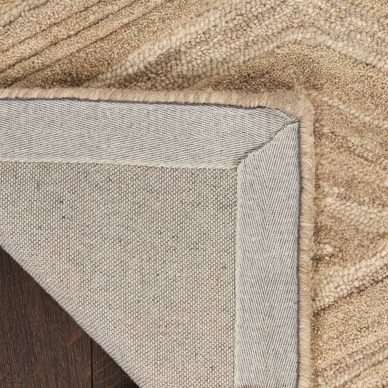 Nourison Graceful Indoor only Geometric Wool Area Rug