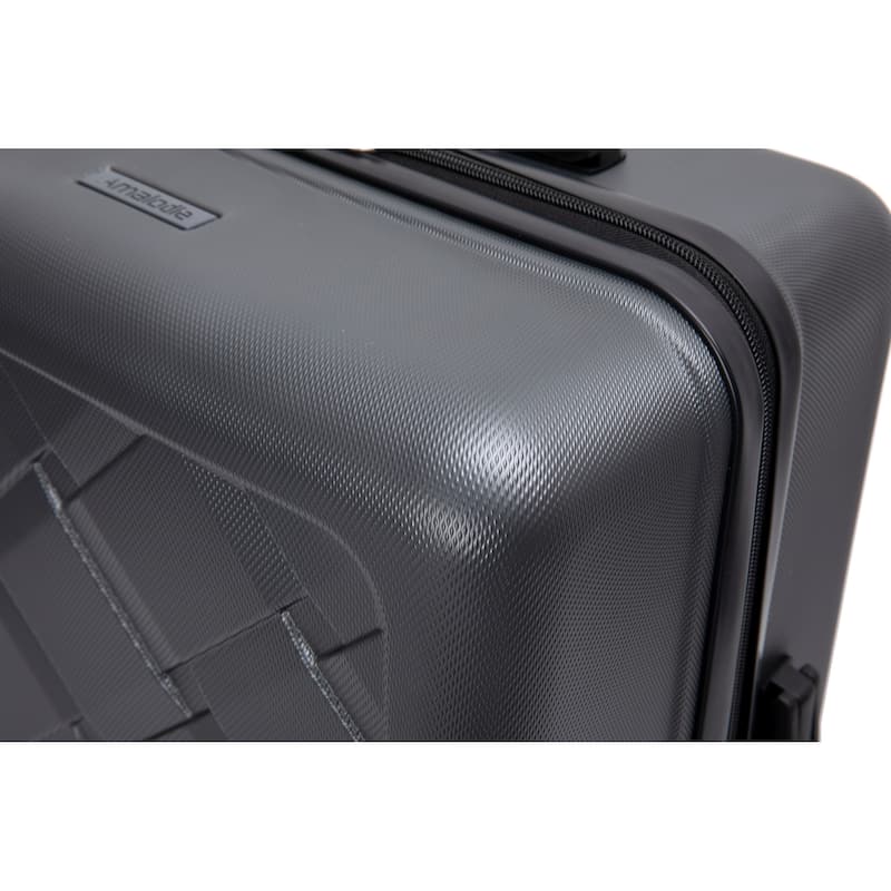 Hardshell Suitcase with Spinner Wheels ABS Luggage Sets Lightweight Durable Suitcase