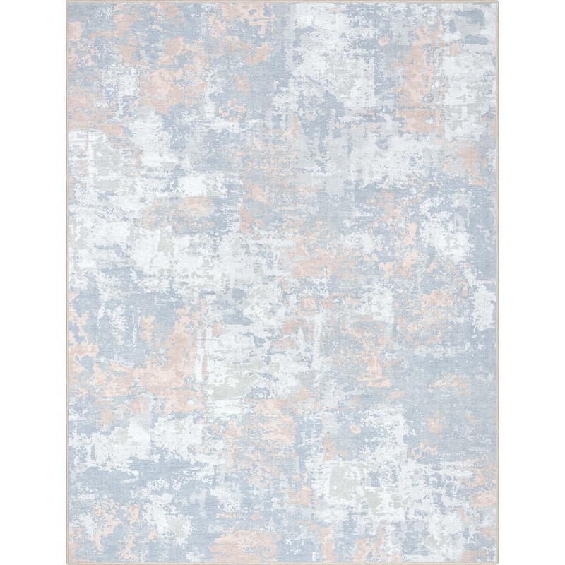 Well Woven Abstract Marrakech Modern Brushstroke Flat-Weave Rug