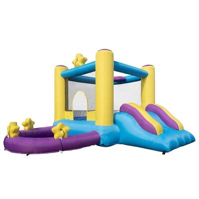 Kids Inflatable House Jumper Bouncy Castle,Water Pool/Ball Pit/Slide,No Blower