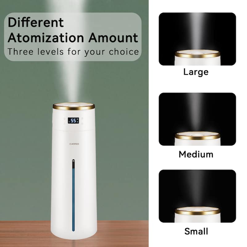 3L Top Fill Mist Humidifiers for Bedroom Middle Room