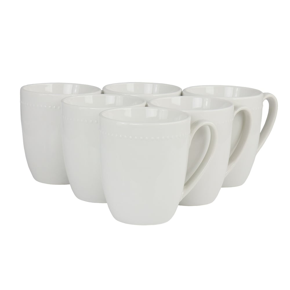 1pc Funky White Creative Mouth Pattern Mug, Porcelain Portable Coffee Cup  For Household
