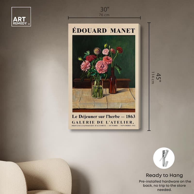 Provence Autumn Exhibition Canvas by Art Remedy, Gallery Wrapped