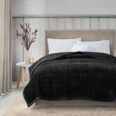 Madison Park Campbell Reversible HeiQ Smart Temperature Down Alternative Blanket