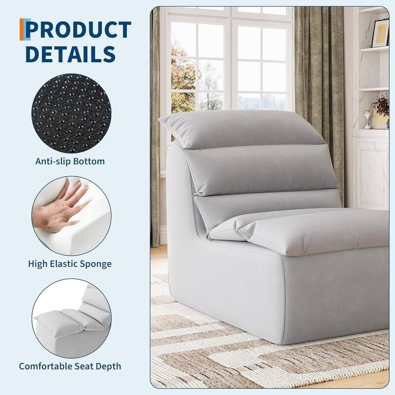 Bean Bag Lazy Sofa Chair for Adults for Living Room Bedroom Office