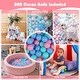 preview thumbnail 6 of 18, Costway 42.5" Round Foam Ball Pits with 25D Sponge Filling Washable PU - See Details