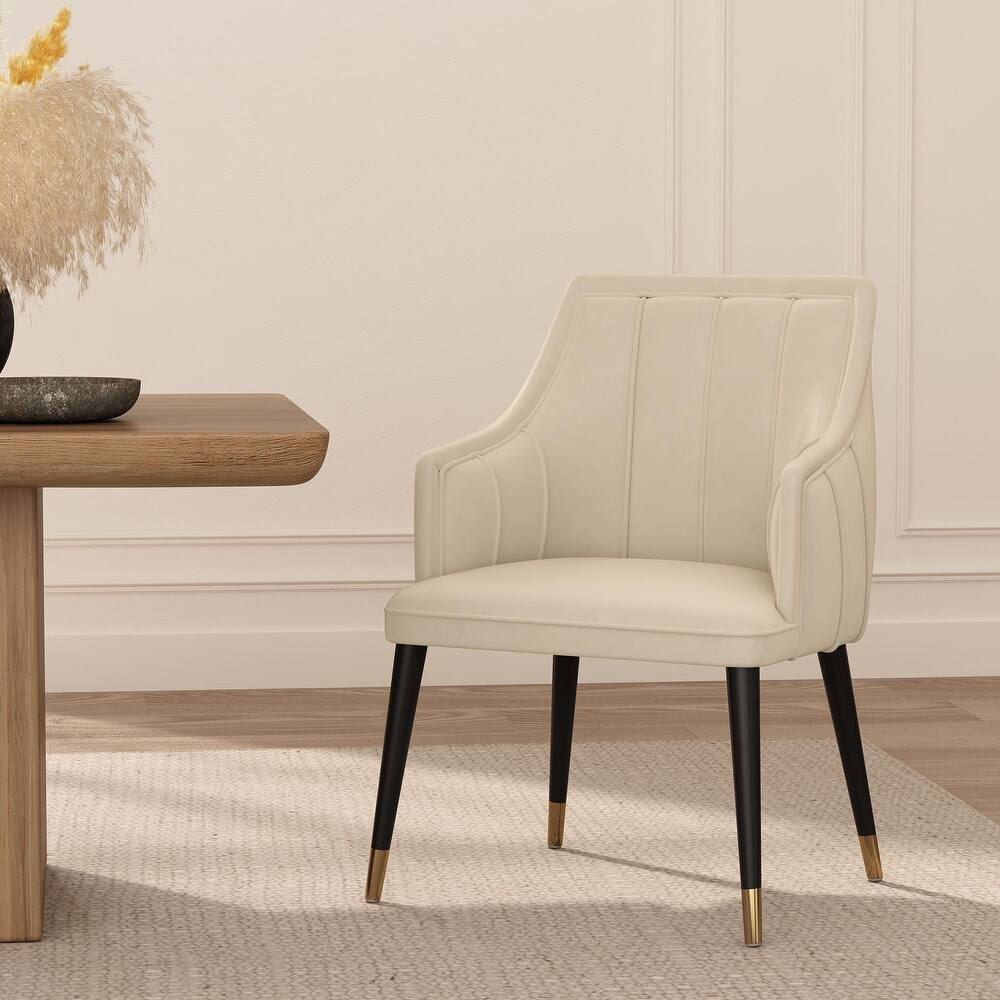 Manhattan Comfort Eda Wood Armchair