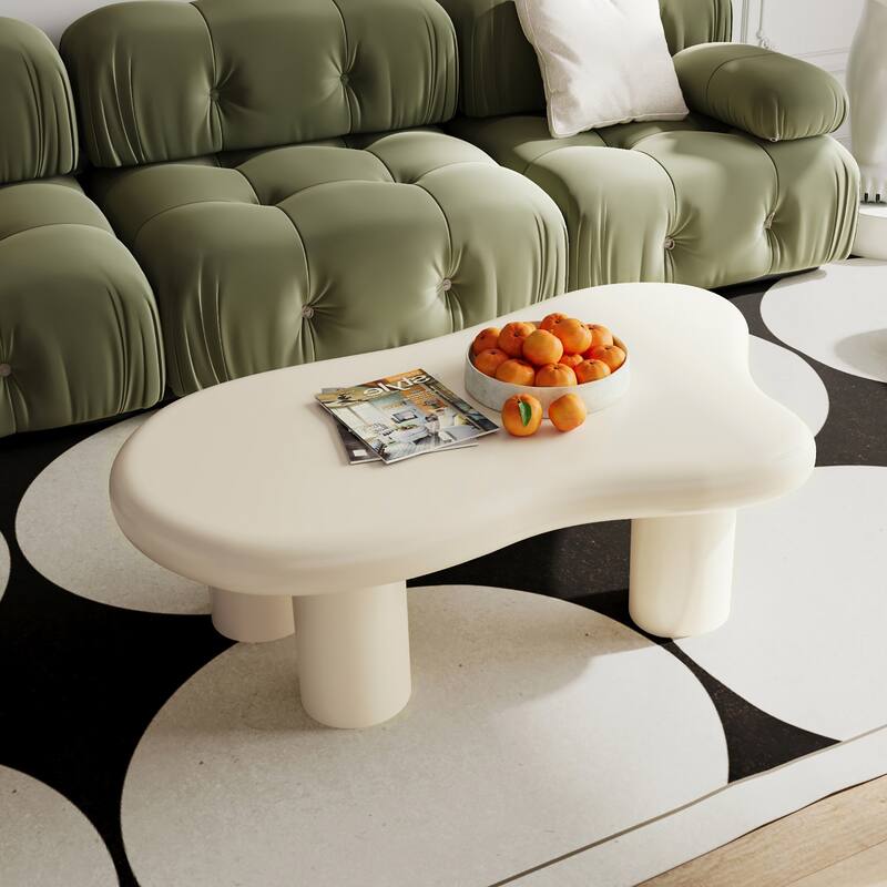 Modern Cloud Shaped Coffee Table for Living Room