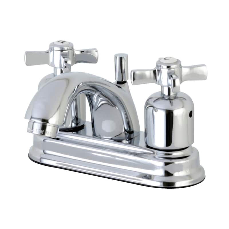 Kingston Brass Millennium 1.2 GPM Centerset Bathroom Faucet with Metal - Polished Chrome