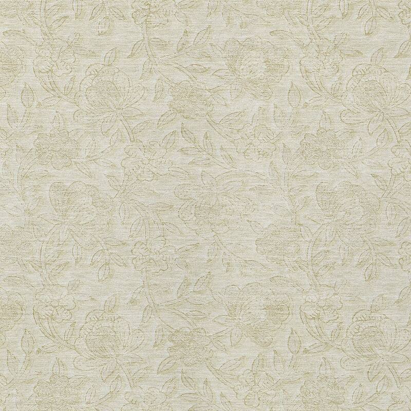 HomeRoots Floral Transitional Rectangle Outdoor Rug