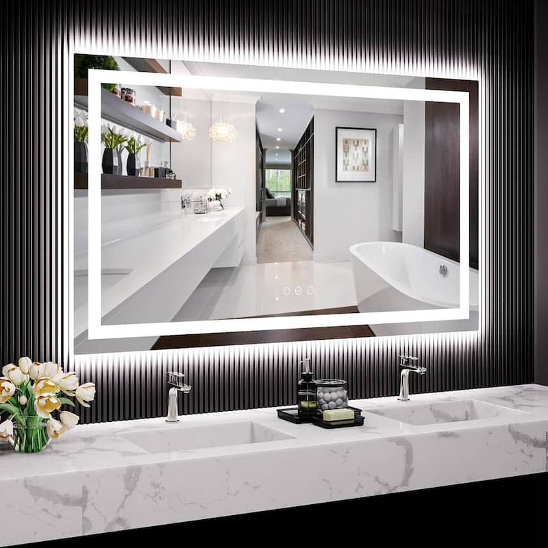 LED Bathroom Mirror - 60"*36" Rectangular