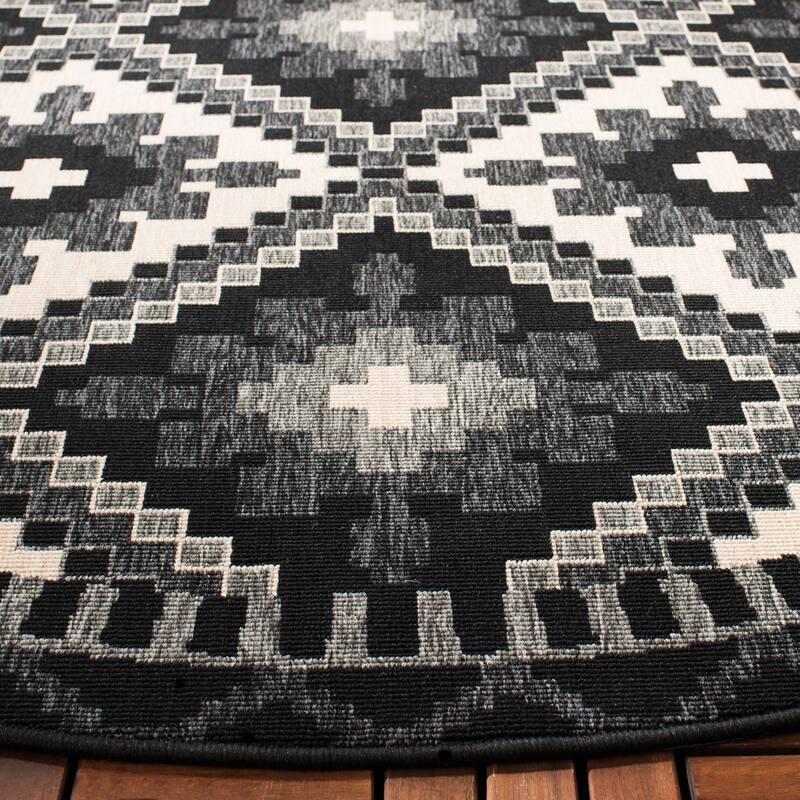 SAFAVIEH Veranda Bukuroshe Indoor/ Outdoor Waterproof Patio Backyard Rug