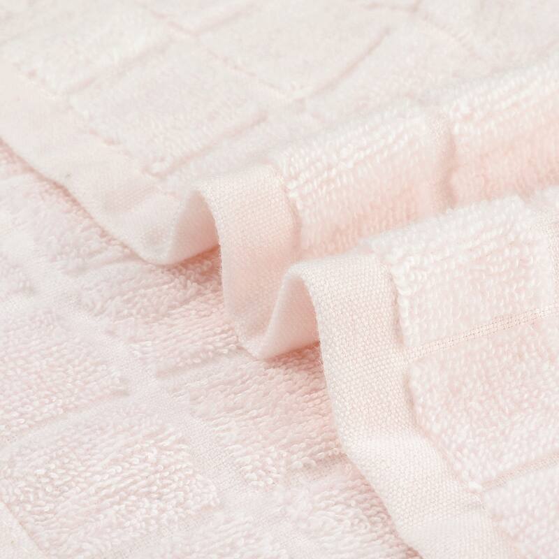 Cotton Face Cloths, Plaid Pattern Washcloths Set, Highly Absorbent and Fast Drying Towels for Bathroom 13" x 13"