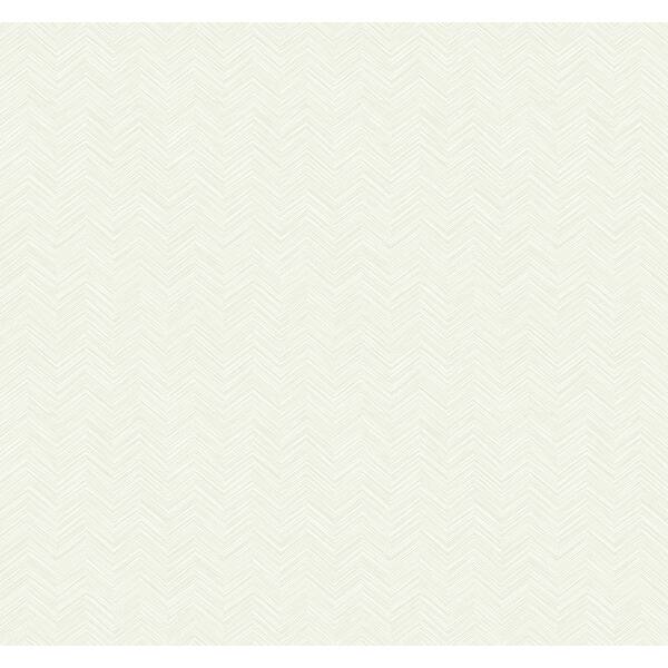 Shop Seabrook Designs Mini Herringbone Unpasted Wallpaper