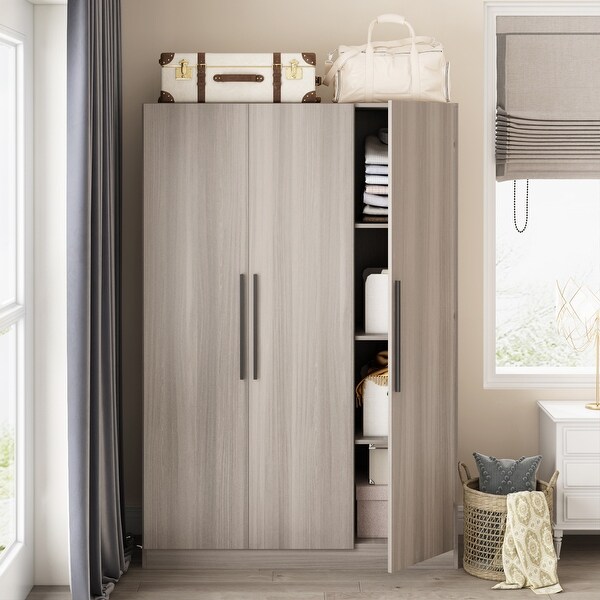 Wooden cube wardrobe discount