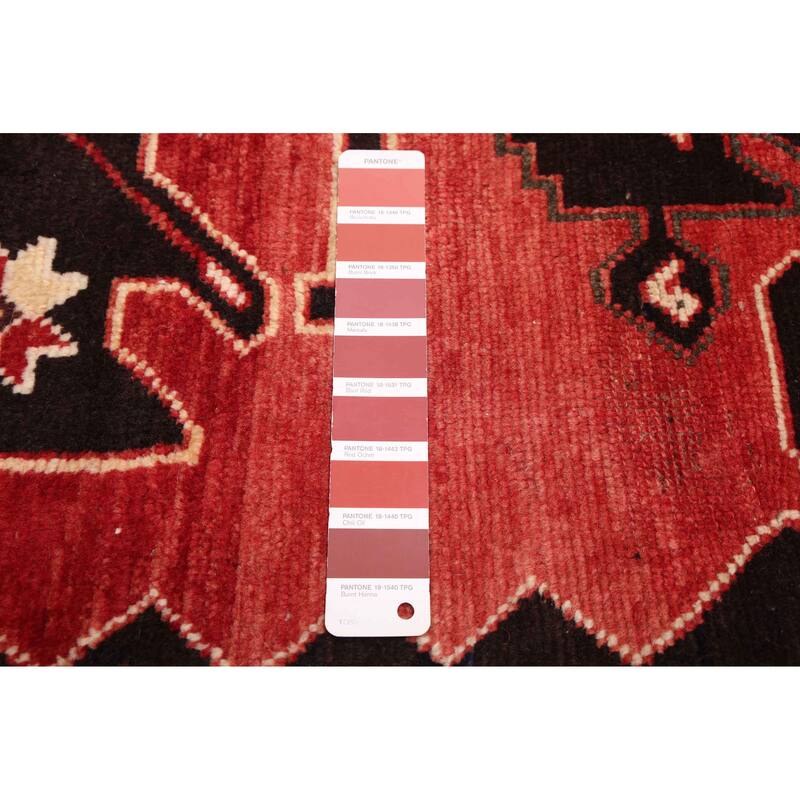 ECARPETGALLERY Hand-knotted Andelz Light Red Wool Rug - 4'5 x 6'4
