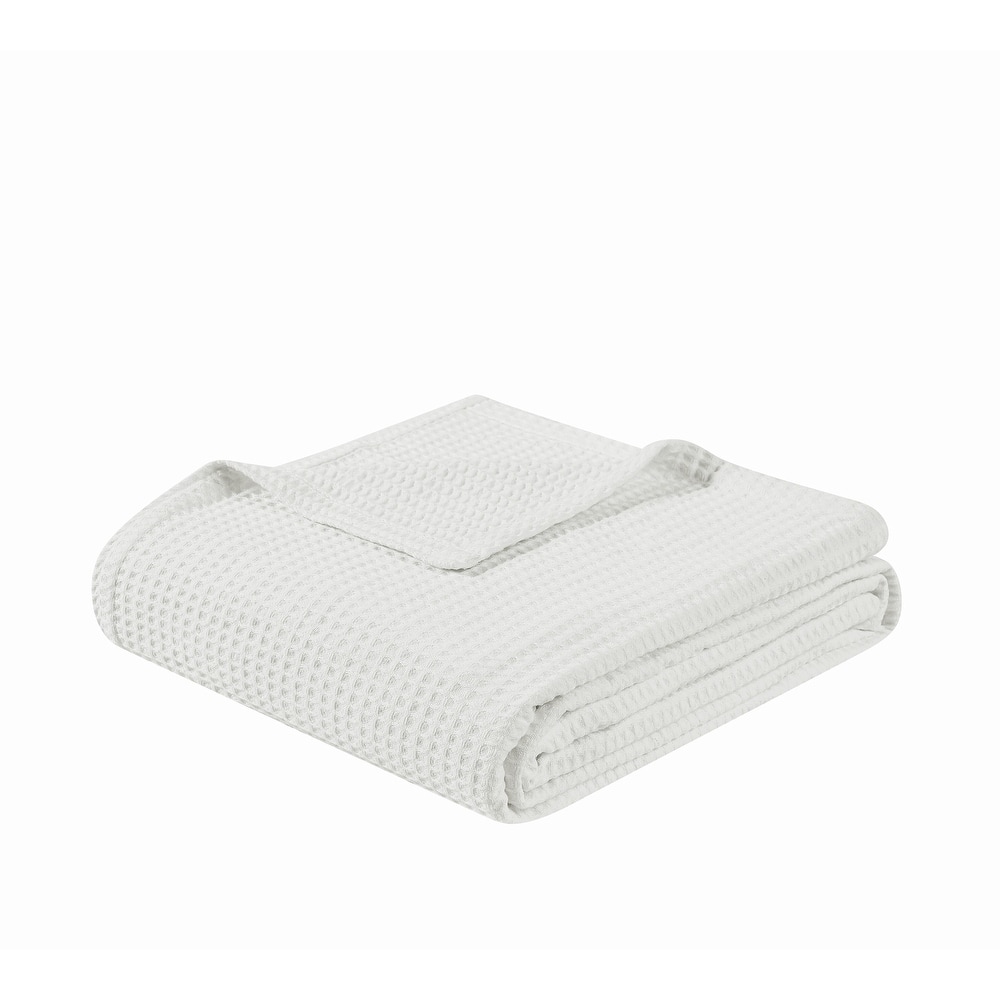 Cannon Heritage Cotton Waffle Blanket and Throw