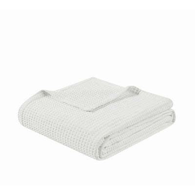 The Farmhouse by Rachel Ashwell Cotton Waffle Blanket and Throw