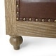 preview thumbnail 32 of 51, Castalia Chesterfield Tufted Club Chair by Christopher Knight Home - 39.00" L x 33.50" W x 28.00" H