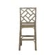 preview thumbnail 49 of 67, Natural Rattan Handmade Chippendale Cushioned Bar Stool by East at Main