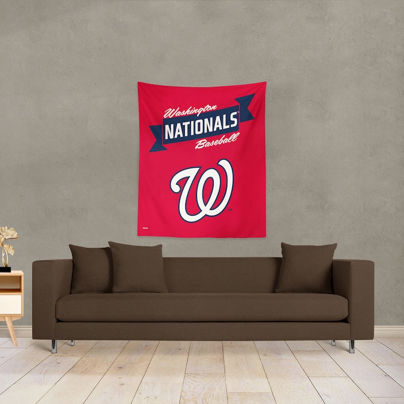 MLB Premium Nationals Printed Wall Hanging - 34"x40"
