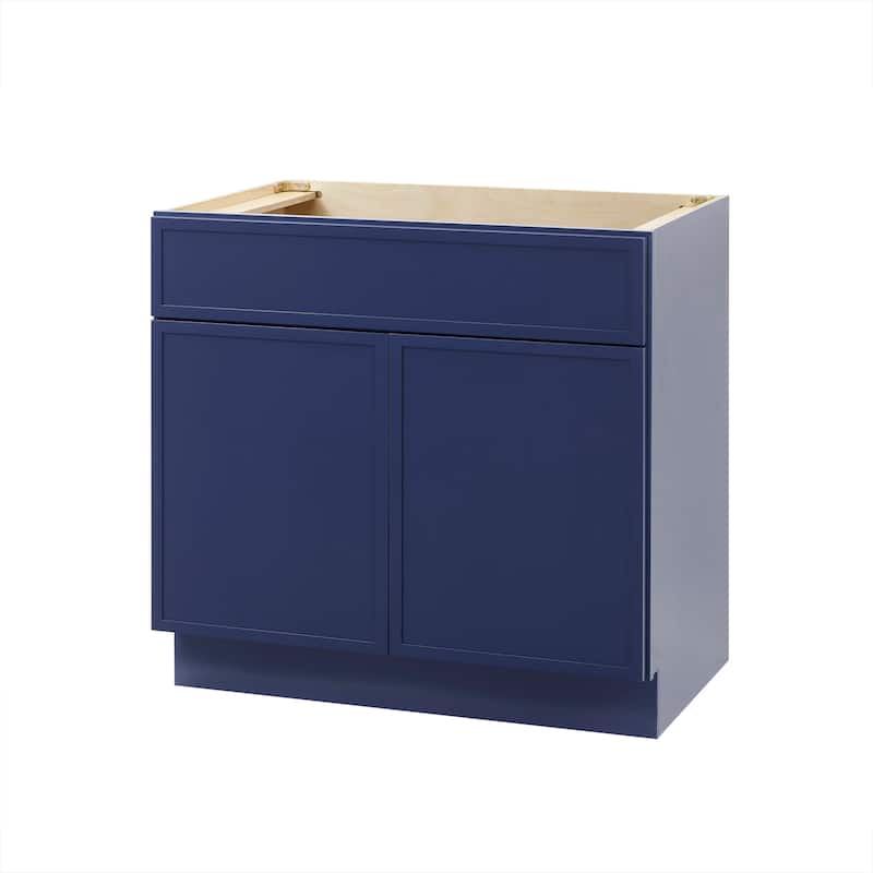 Vanity Art 33" Freestanding Single Base Storage Cabinet with Soft Close Doors
