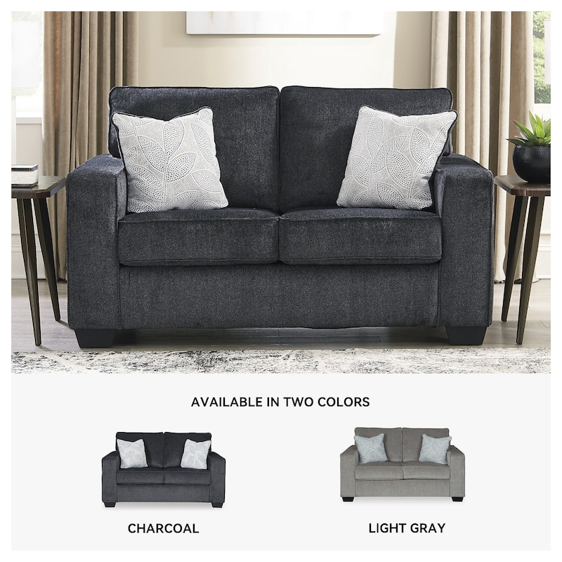 Signature Design by Ashley Tariba Loveseat - 62" W x 38" D x 37" H
