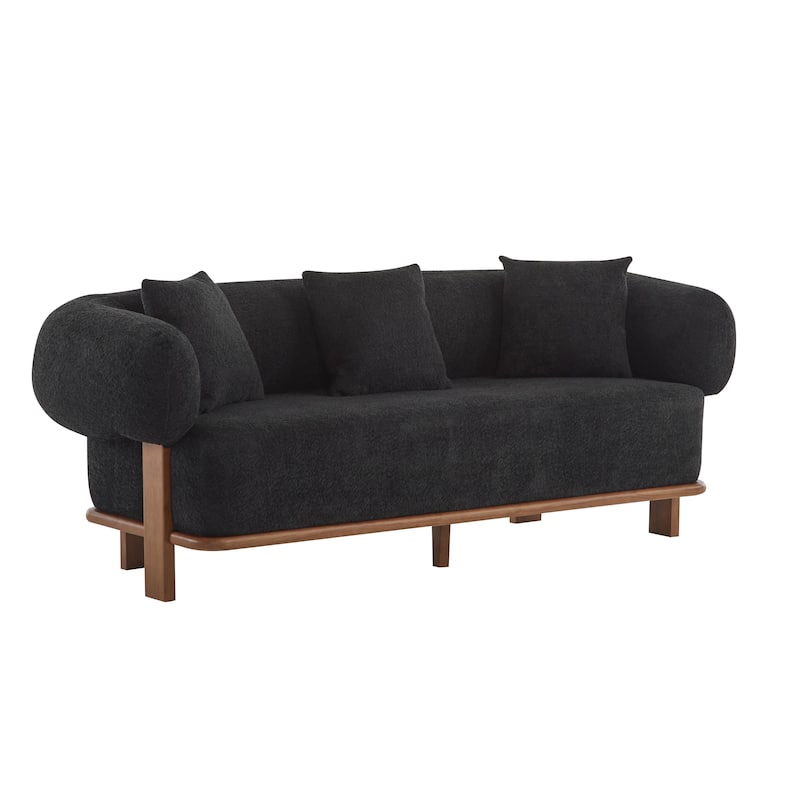Christopher Knight Home - Oliver Wells Signature Round Arm Sofa