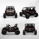 preview thumbnail 18 of 25, Qaba 12V Ride On Truck, 3.7 MPH Battery Powered Electric Car for Kids Remote Control, 4-Wheel Suspension, Lights, Horn & Music
