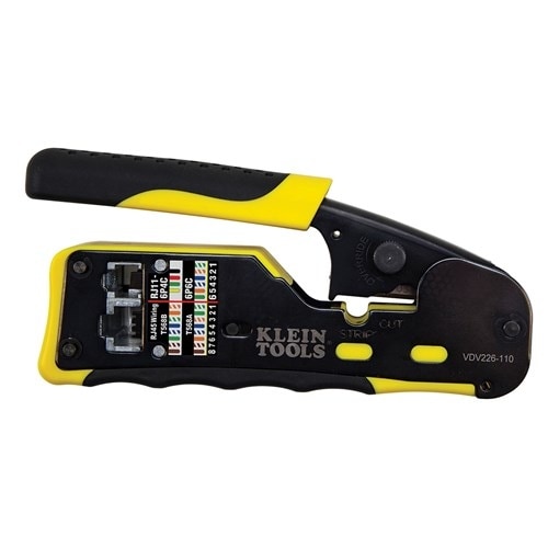 Klein Tools Pass-Thru Modular Crimper Pass-Thru Modular Crimper